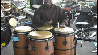 Gon Bops Mariano Series Congas at Rhythm Traders [upl. by Nancy]