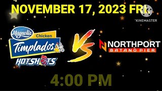 Magnolia Hotshots vs Northport Batang Pier  2023 PBA Commissioners Cup Live Score [upl. by Ellenwad]