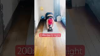 200xdayampnight shortsvideo exercise exercisemotivation exerciseroutine shortsfeed [upl. by Aihsenod]