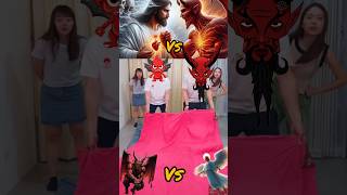 😇Jesus Vs Satan 😈jesus god jesuschrist shorts [upl. by Akyeluz]