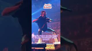 Justin Bieber dancing while singing Confident at concert [upl. by Ilonka]