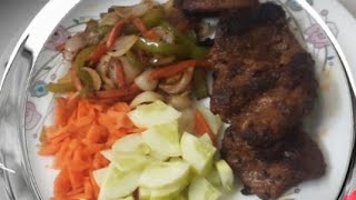 Eid Special Beef Steak ।Thin steak Recipe Bangla ।Bangladeshi Steak Recipe।Desi Style Recipe [upl. by Kress]