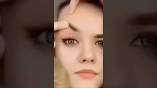 ITS WORKS💀lifehacks eyebrows tutorial shelove [upl. by Eyks]