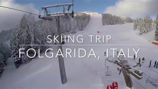 Folgarida Italy  Skiing Trip 2018  GoPro [upl. by Schonthal640]