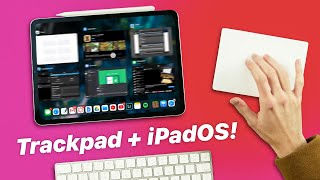 iPad Pro  Trackpad  This is the FUTURE iPadOS 134 [upl. by Kauffmann]