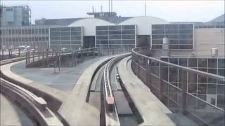 Monorails In Germany  SkyLine Frankfurt Airport 31032012 [upl. by Breban]