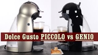 Dolce Gusto Piccolo vs Genio  Exclusive Review and Comparison [upl. by Hannad697]