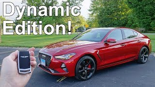 2019 Genesis G70 33T Dynamic Edition  Full Tour [upl. by Anesusa693]