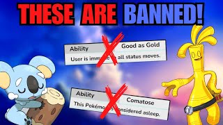 Explaining Every BANNED Ability In Competitive Pokémon Gen 9 Almost Any Ability [upl. by Inami]