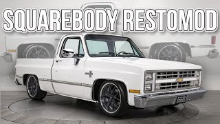 Restored 1987 Shortbed Squarebody C10 Truck 448hp 383 V8  FOR SALE  137455 [upl. by Chellman742]