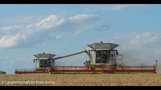 Claas Lexion 770 und Xerion 5000 [upl. by Eenrahc]