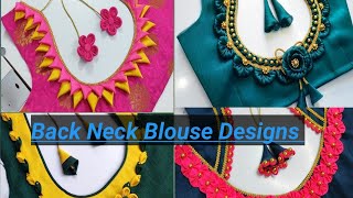 blouse ki designs। Back Neck Designs for blouse।New Model Blouse Designs।Designer Blouse Design [upl. by Stronski]