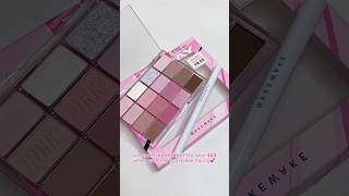 WAKEMAKE eyeshadow palette kbeauty koreanmakeup eyeshadow oliveyoung pinkmakeup [upl. by Lindberg326]