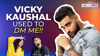 Karan Aujla on Vicky Kaushal Divine amp Badshah  Tauba Tauba  Just Too Filmy [upl. by Rofotsirk]