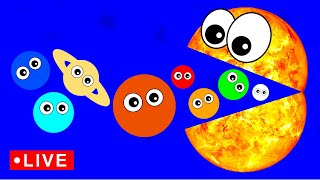 Planets for Babies 🪐🌎🔴  Planets Mercury Venus Earth Mars Jupiter Saturn Uranus Neptune [upl. by Hutton]