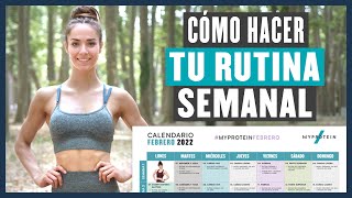 Rutina Semanal en Casa 🔥 ¿Cómo Estructurarla Correctamente [upl. by Toinette163]