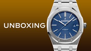 Unboxing the Audemars Piguet Royal Oak 15400STOO1220ST03 Audemars Piguet Watch Review [upl. by Hsot]