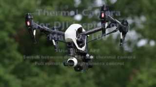 DJI Inspire and Matrice 100 thermal gimbal [upl. by Kowatch905]