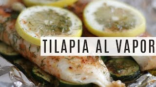 Cómo hacer Tilapia al vapor [upl. by Zehc]