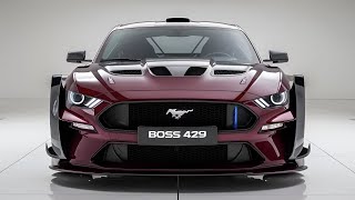 Amazing NEW 2025 Ford Mustang Boss 429 Officially Revealed  FIRST LOOK [upl. by Eirac269]