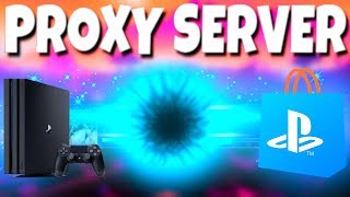 PROXY SERVER PS4 SETUP [upl. by Philcox425]