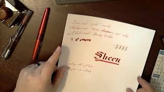 J Herbin Rouge Hematite  Ink Review [upl. by Anima694]