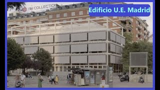 OBRAS DEL PEQUEÑO EDIFICIO DE LA UNIÓN EUROPEA EN MADRID De Tuñón y Albornoz arqtos AGOSTO 24 [upl. by Nilyram354]