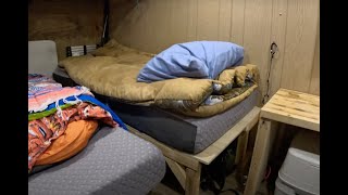 Episode 16 MURPHY BED for the Bushwhacked Adventure 6 x 10 CargoEnclosed Overland Trailer [upl. by Ylime442]