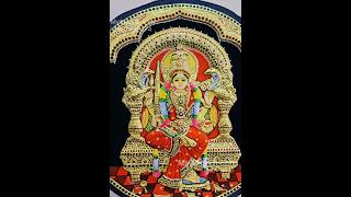 Chowdeshwari Amman Tanjore Paintings [upl. by Turne]