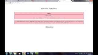 Error 1045 in phpMyAdmin [upl. by Southard]