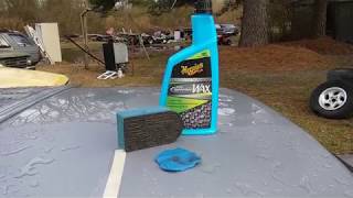 Meguiars hybrid ceramic wax how to get the best results clay barr first [upl. by Holman]