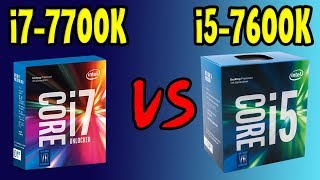 💥i77700K Vs i57600K🔥Benchmarks  Gaming Test 🎮 4K [upl. by Daffy]