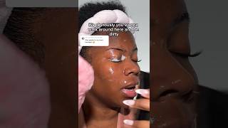 Cleaning your DIY cluster lash extensions at home skincare skincareroutine [upl. by Brandtr58]