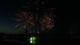 Vuurwerkshow Deventer Kermis 09062017 DUTCH FIREWORKS PROFESSIONAL [upl. by Ripleigh817]