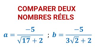 Comparer deux nombres réels  Racines carrées  ► Ordre et opérations  3ème année collège  3APIC [upl. by Zoie]