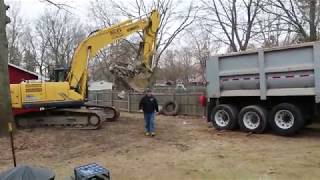 Gunite Pool Removal Demolition 2 [upl. by Ferdinana]