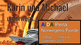 Aida Norwegen 2023  Reisebericht [upl. by Wolford]