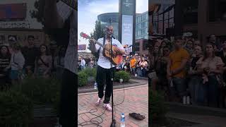 Dermot Kennedy  Outnumbered live at Chicago busking [upl. by Moretta]