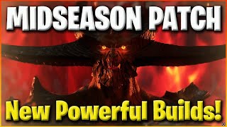 Diablo 4 Midseason Patch  Which Builds will be Strong Diablo 4 News [upl. by Cob679]