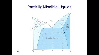 Partially Miscible Liquids  1st year Chemistry  swap education portal [upl. by Reitrac]