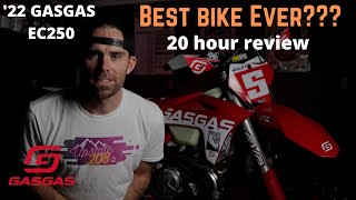 GASGAS EC250 2022  20 Hour Review [upl. by Laflam]