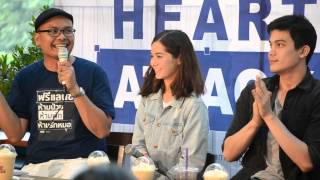 Violette Wautier Sing at Press Conf Heart Attack Movie [upl. by Bevvy]