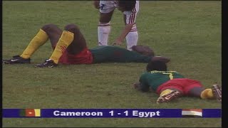 عندما منعت مصر الكاميرون من الصعود لكأس العالم 2006 في أخر جولة من التصفيات [upl. by Allyson]