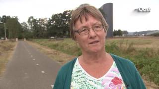 Kaalslag Boekeloseweg Usselo vanwege aanleg vernieuwde N18 [upl. by Arednaxela645]