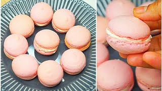 French Macarons Recipe  How to make Macarons Recipe [upl. by Bondy]