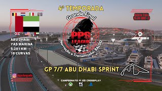 T4 GP 77 Abu Dhabi SPRINT AO VIVO  F1 23  PPS League [upl. by Nore325]