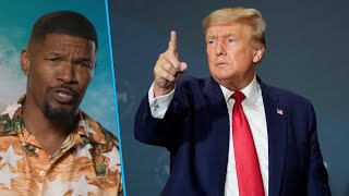 Jamie Foxx Does A Hilarious Donald Trump Impression [upl. by Lorilee955]