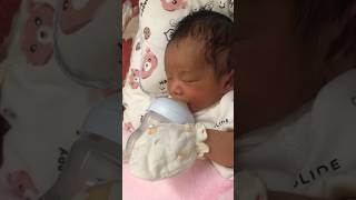 Newborn baby girl feeding cutebaby cute shorts [upl. by Dorsey]