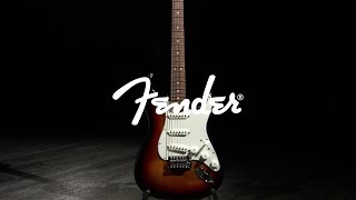 Fender Standard Strat Pau Ferro Brown Sunburst  Gear4music demo [upl. by Dacia813]