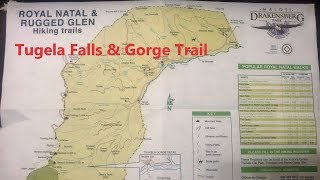 Hiking Wandern Royal Natal National Park Tugela Falls amp Gorge Trail South Africa  2018 HD [upl. by Florrie860]